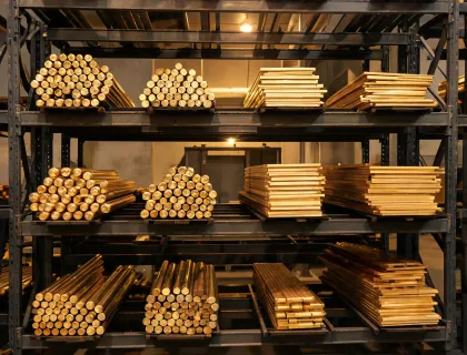 Brass bar